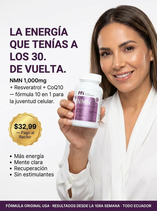 NMN Micro Ingredients - Energia y Juventud Celular 10 en 1
