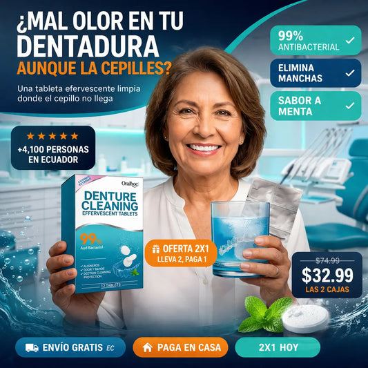 Comprimidos de Limpieza Bucal