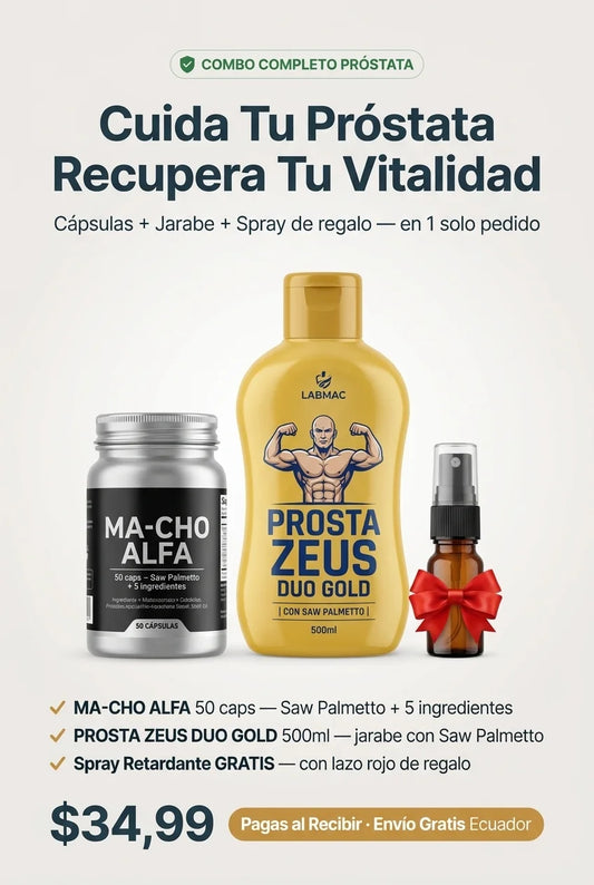 Combo Macho Alfa Próstata