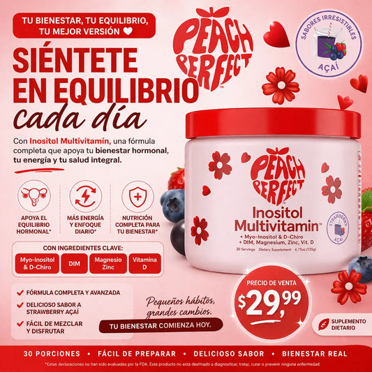 Peach Perfect Multivitaminico Inositol