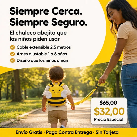 Chaleco Antipérdida Para Niños