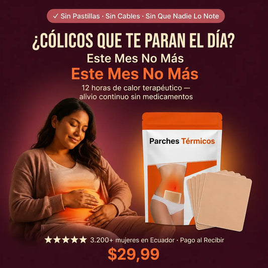 Parches Térmicos para Cólicos Menstruales