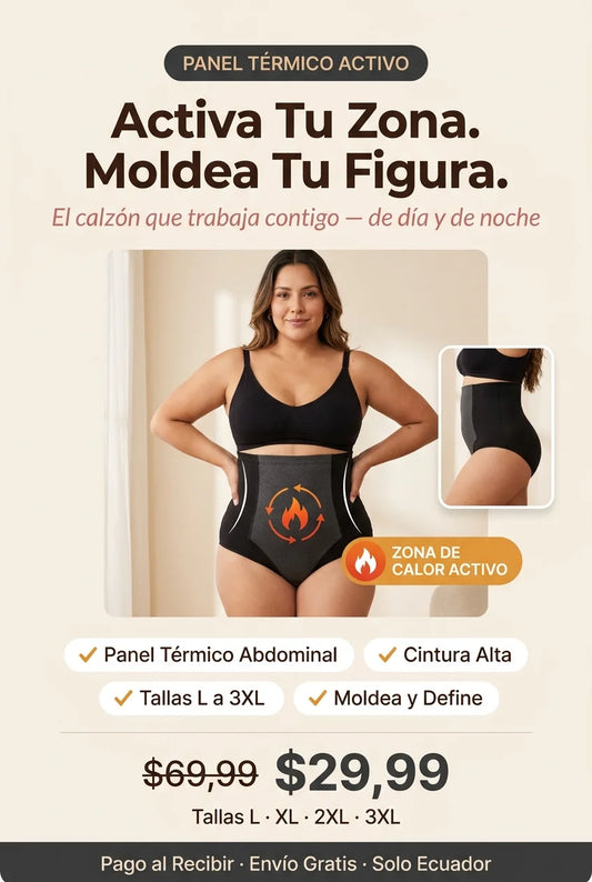 Calzón Panty Quema Grasa Moldeador